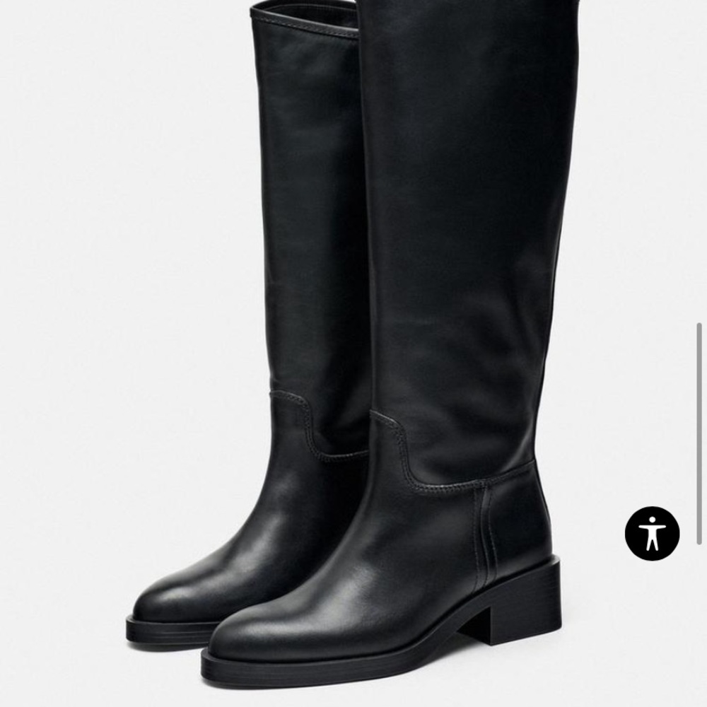 ✨NEW WITH TAGS ZARA KNEE HIGH BOOTS✨